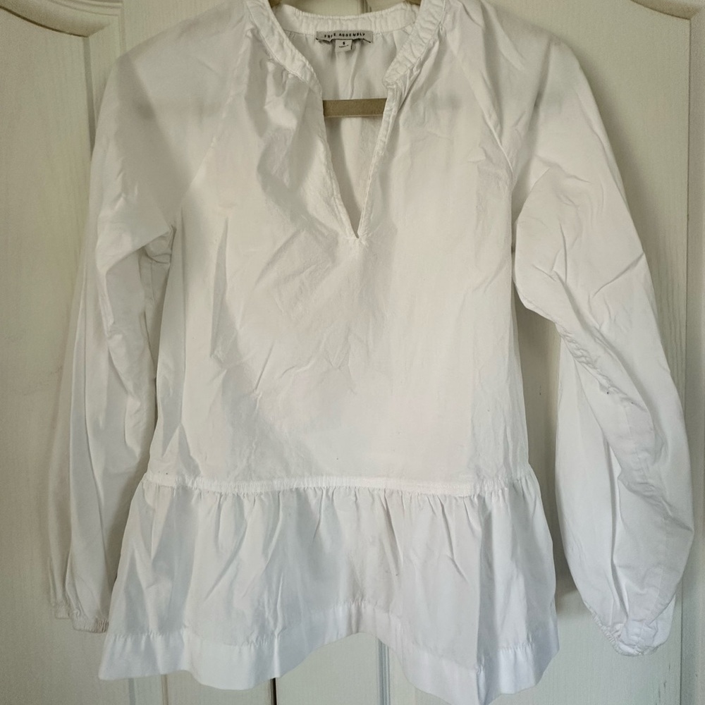 Free Assembly White Blouse